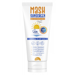 MASH SUNSCREEN SPF +50 DAILY MOISTURIZING CREAM 60 GM